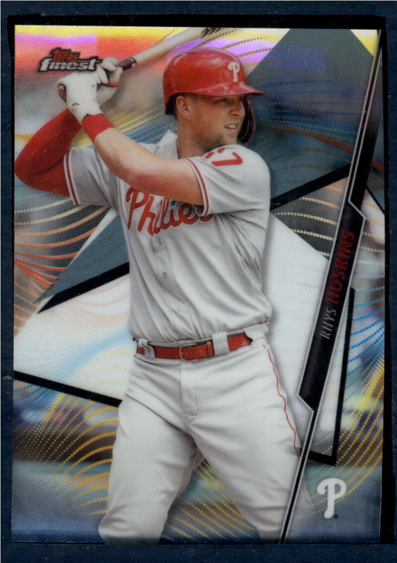 2020 Finest #38 Rhys Hoskins NM-MT Philadelphia Phillies Baseball 