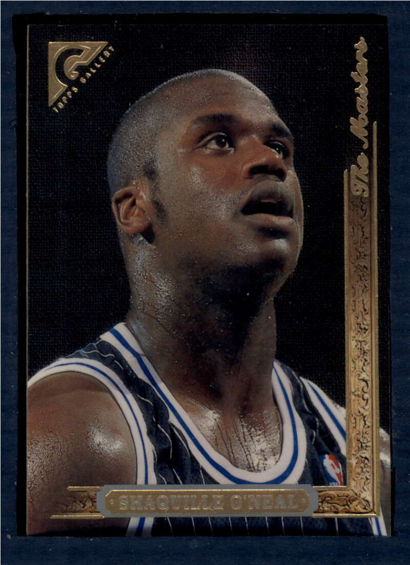 1995-96 Topps Gallery #1 Shaquille O'Neal NM-MT Orlando Magic Basketball 