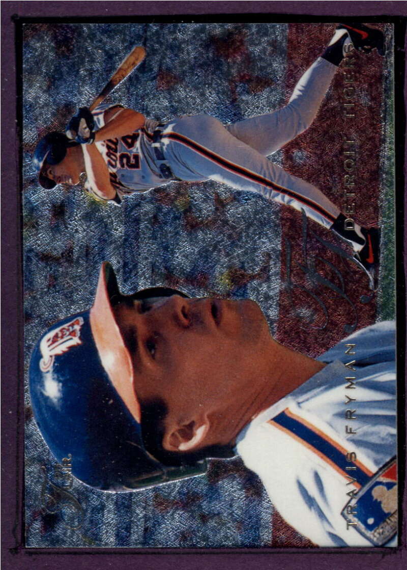 1995 Flair #39 Travis Fryman NM-MT Detroit Tigers Baseball 