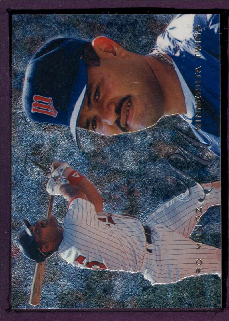 1995 Flair #61 Pedro Munoz NM-MT Minnesota Twins Baseball 