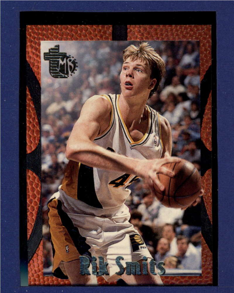 1994-95 Topps Embossed #42 Rik Smits NM++ Indiana Pacers Basketball 